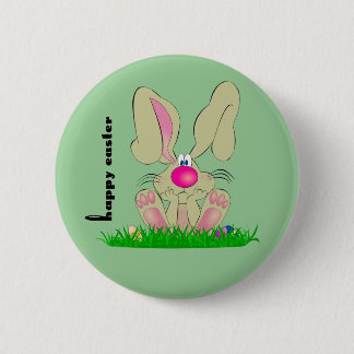 Osterhasen-Knopf Button