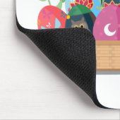 Osterhasen-Korb Mousepad (Ecke)