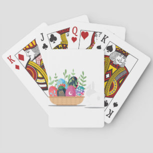 Osterhasen-Korb Spielkarten