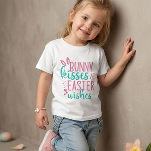 Osterhasen Küsse Ostergrüße T-Shirt für Mädchen