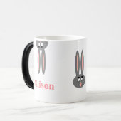 Osterhasen-magische Farbändernde verwandelnde Verwandlungstasse (Vorderseite Links)