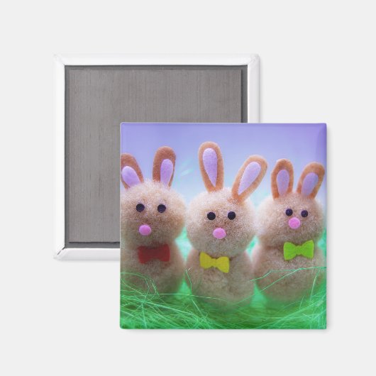 Osterhasen Magnet (Vorderseite/Rückseite)