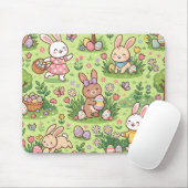 Osterhasen-Mauspad Mousepad (Mit Mouse)