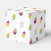 Osterhasen mit Eiern. Geschenkschachtel (Rückseite)