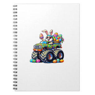 Osterhasen-Monstertruck-Eier Cooler Kaninchen-T- Notizblock