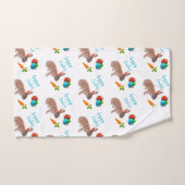 Osterhasen-Muster Handtuch (Handtuch)