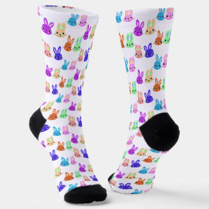 Osterhasen-Muster Socken