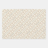 Osterhasen-Neutralpolka-Dot Personalisiert Geschenkpapier Set (Vorderseite 3)