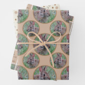Osterhasen-Neutralpolka-Dot Personalisiert Geschenkpapier Set (Beispiel)