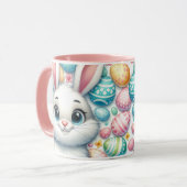 Osterhasen Niedliches Geschenk, das Sie mit Süßigk Tasse (Vorderseite Links)