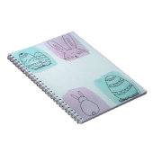 Osterhasen  notizblock (Rechte Seite)