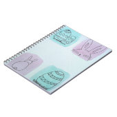 Osterhasen  notizblock (Linke Seite)