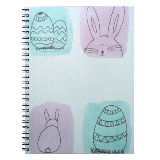 Osterhasen  notizblock (Vorderseite)