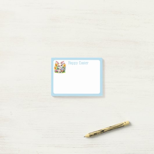 Osterhasen-Notizen Post-it Klebezettel (Auf Schreibtisch)