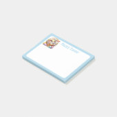 Osterhasen-Notizen Post-it Klebezettel (angewinkelt)