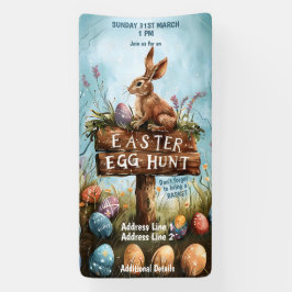 Osterhasen - Ostereierjagd Banner
