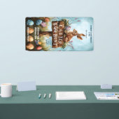 Osterhasen - Ostereierjagd Banner (Messe)