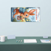 Osterhasen - Ostereierjagd Banner (Messe)