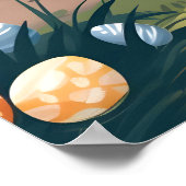 Osterhasen - Ostereierjagd Poster (Ecke)