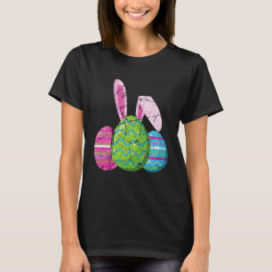 Osterhasen Osterfarbene Eizellen Jagd T-Shirt