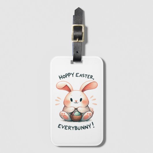 Osterhasen Ostern, Jedermann! Gepäckanhänger (Vorderseite Vertikal)