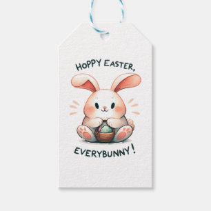 Osterhasen Ostern, Jedermann! Geschenkanhänger