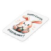 Osterhasen Ostern, Jedermann! Magnet (Linke Seite)