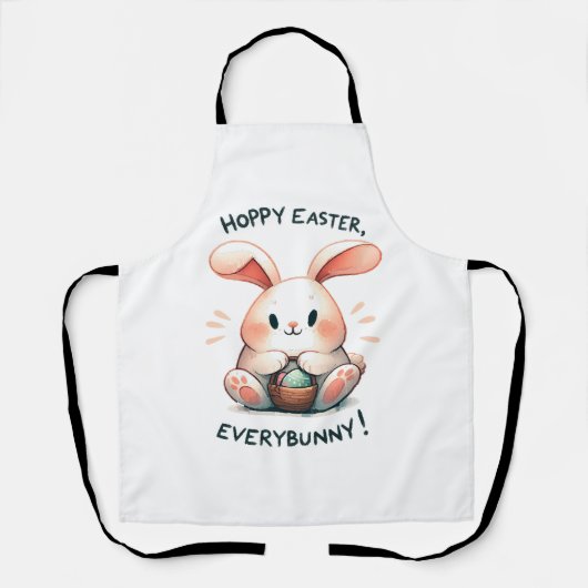 Osterhasen Ostern, Jedermann! Schürze (Vorderseite)