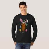 Osterhasen Ostpferd T-Shirt (Vorne ganz)