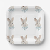 Osterhasen-Papierteller Pappteller (Vorderseite)