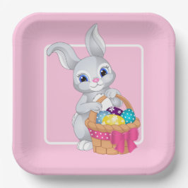 Osterhasen Party mit mehreren Größen Pappteller