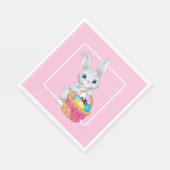 Osterhasen Party mit mehreren Größen Serviette (Ecke)