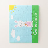 Osterhasen Personalisiertes Puzzle (Vertikal)