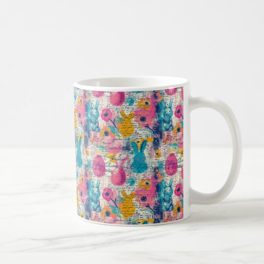 Osterhasen-Pflücke: Das Glück Kaffeetasse (Rechts)