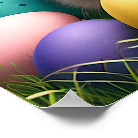 Osterhasen-Poster (3) Poster (Ecke)