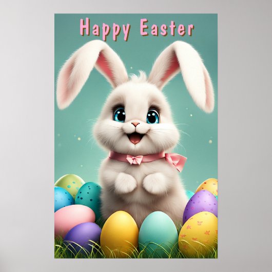 Osterhasen-Poster (3) Poster (Vorne)