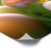 Osterhasen-Poster Poster (Ecke)