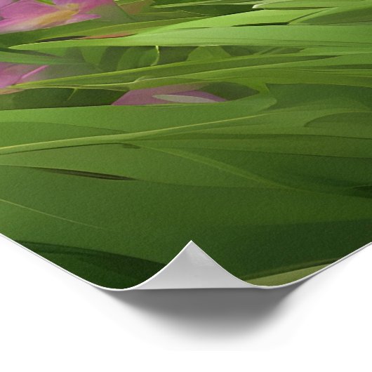 Osterhasen-Poster Poster (Ecke)