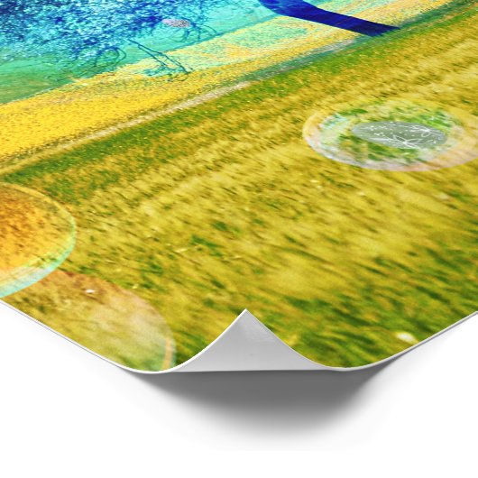 Osterhasen-Poster Poster (Ecke)