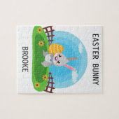 Osterhasen-Puzzle personalisiert. Puzzle (Horizontal)