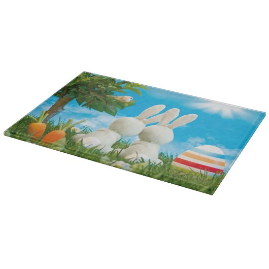 Osterhasen-Schneidebrett Schneidebrett (Ecke)