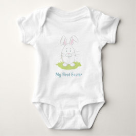 Osterhasen-Shirt Baby Strampler