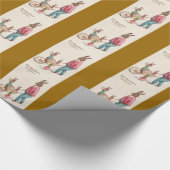 Osterhasen-Spaß Geschenkpapier (Ecke)