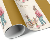 Osterhasen-Spaß Geschenkpapier (Rolleneckpunkt)