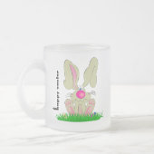 Osterhasen-Tasse Mattglastasse (Links)