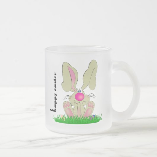 Osterhasen-Tasse Mattglastasse (Rechts)