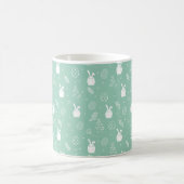 Osterhasen-Tasse – Ostereier-Muster Kaffeetasse (Mittel)