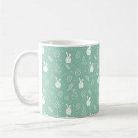 Osterhasen-Tasse – Ostereier-Muster