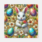 ~ Osterhasen und Eier ~ Magnet (Vorne)