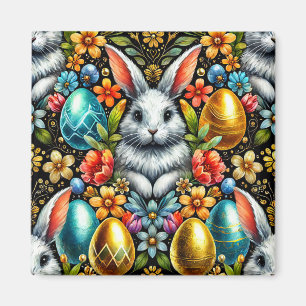 ~ Osterhasen und Eier ~ Magnet